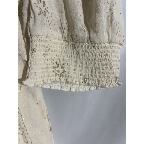 Beach Riot Dress Woman's L Virgo Celestial Babydoll Empire Waist Tie Balletcore - Picture 2 of 9